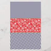 Cowboy Word Scramble Baby Showroom Flyer (Hinten)