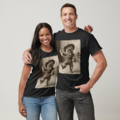 Cowboy Yorkshire Terrier T-Shirt (Unisex)
