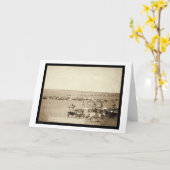 Cowboy-Zusammenfassung an der Schönheit Fouche Sd Karte (Gelbe Blume)