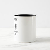 Cowboy Zweifarbige Tasse (Mittel)