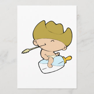 Cowboybaby Einladung