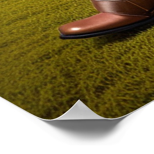 Cowboybär Poster (Ecke)