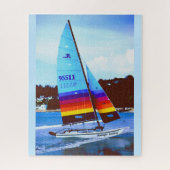 Cowboyboot Mitternacht Puzzle (Vertikal)