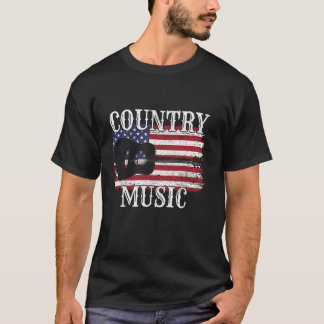 Cowboycore Dies ist mein Land Musikkonzert Flagge T-Shirt