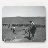 Cowboyeinbrennen Mousepad (Vorne)