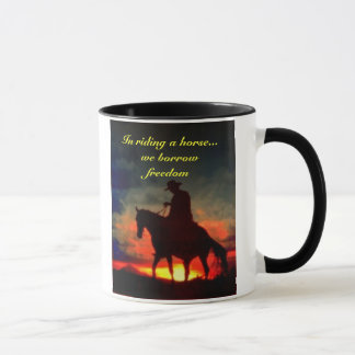 Cowboyfreiheits-Tasse Tasse