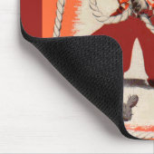 Cowboyhund Mousepad (Ecke)