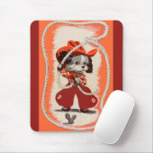Cowboyhund Mousepad (Mit Mouse)