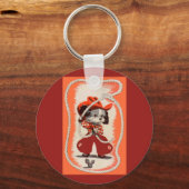 Cowboyhund Schlüsselanhänger (Vorderseite)