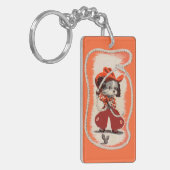 Cowboyhund Schlüsselanhänger (Vorderseite links)