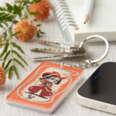 Cowboyhund Schlüsselanhänger (Vorderseite rechts)