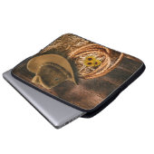 Cowboyhut Laptopschutzhülle (Vorne Knopf)