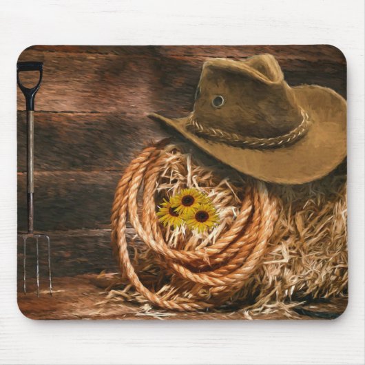 Cowboyhut Mousepad (Vorne)