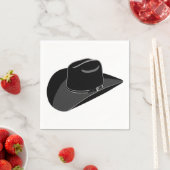 Cowboyhut Serviette (Beispiel)