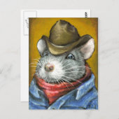Cowboyrat Postkarte (Vorne/Hinten)