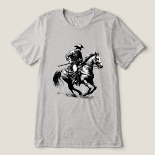 Cowboyreiten Tri-Blend Shirt