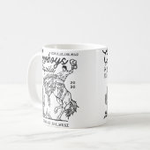 Cowboys And Tequila Texas Horse Riding Country Rod Kaffeetasse (Vorderseite Links)