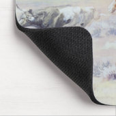 Cowboys aus dem Bar Dreieck von CM Russell Mousepad (Ecke)