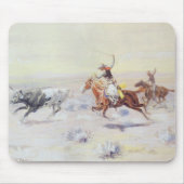 Cowboys aus dem Bar Dreieck von CM Russell Mousepad (Vorne)