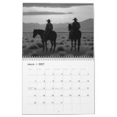 Cowboys B/W-Kalender Kalender (Mär 2027)