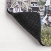 Cowboys bei Lunch, 1904 (Foto) Mousepad (Ecke)
