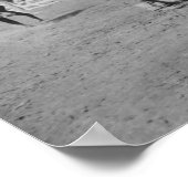 Cowboys Branding a Calf FotoSouth Dakota Poster (Ecke)