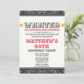 Cowboys & Cowgirls Bandana Geburtstagsparty lädt e (Stehend Vorderseite)