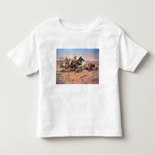 Cowboys, die einen Ochsen, 1897 (Öl, roping sind Kleinkind T-shirt