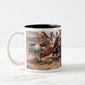 Cowboys, die einen Ochsen, 1897 (Öl, roping sind Zweifarbige Tasse (Links)