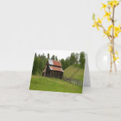 Cowboys Erinnerungen...... Karte (Gelbe Blume)