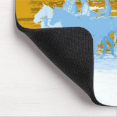 Cowboys, Galopp in das Leben! Mousepad (Ecke)