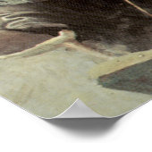 Cowboys geben Stagecoach Art Print Poster (Ecke)