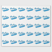 COWBOYS GESCHENKPAPIER (Flach)