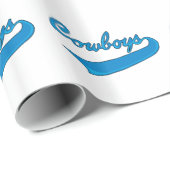 COWBOYS GESCHENKPAPIER (Rolleneckpunkt)