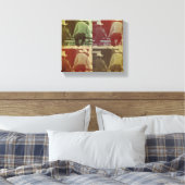 Cowboys Leinwanddruck (Insitu (Schlafzimmer))