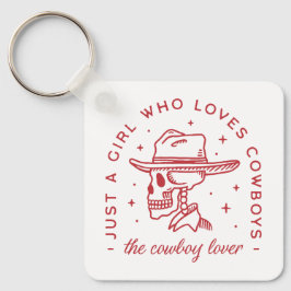 Cowboys lieben Cowgirl-Ästhetik Schlüsselanhänger