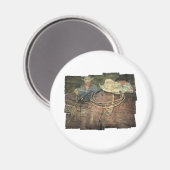 Cowboys Magnet (Vorderseite/Rückseite)