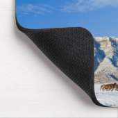 Cowboys mit Heard of Horses Mousepad (Ecke)