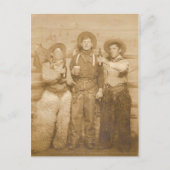 Cowboys Postkarte (Vorderseite)