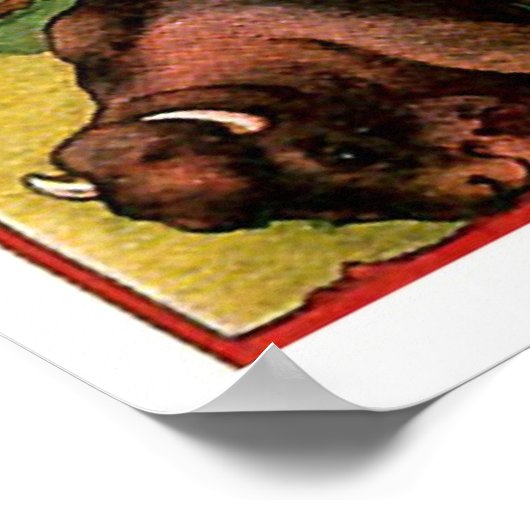 Cowboys - Print Poster (Ecke)