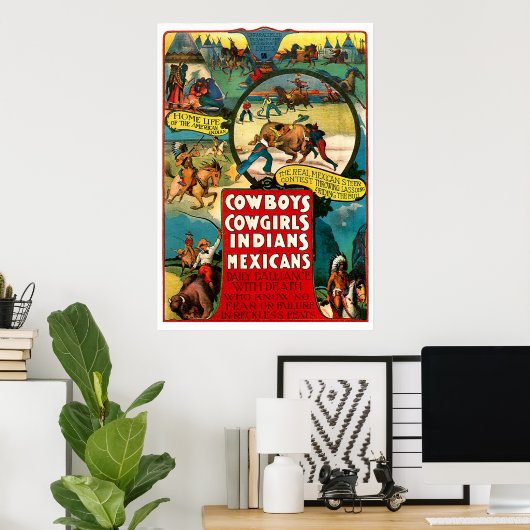Cowboys - Print Poster (Heimbüro)