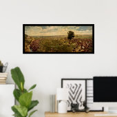 Cowboys rounding Cattle 1912 Poster (Heimbüro)