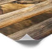 Cowboys sitzen auf dem Zaun Poster (Ecke)