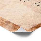 Cowboy's Traum Poster (Ecke)