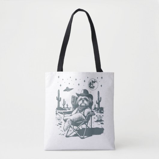 Cowboys UFO Western Tasche (Vorderseite)