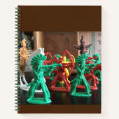 Cowboys und Amerikanische Ureinwohner Notebook / J Notizblock (Vorderseite)