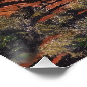 Cowboys und Pferde im Westen Poster (Ecke)