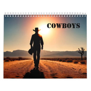 Cowboys und Sonnenuntergänge Kalender