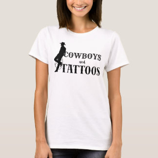 Cowboys und Tattoos 2 T-Shirt