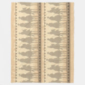 Cowboys Western-Umdrehung Fleece Koblenz 50x60 (Vorderseite)